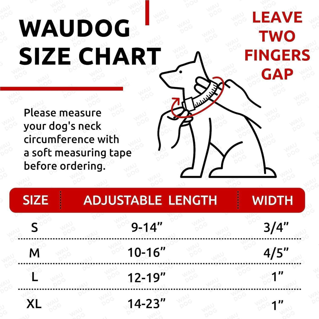 Waterproof Dog Collar 17-28 Inch Neck X 1 3/5 Inch Wide Plastic Buckle Adjustable Dog Collar for Large Dogs Small and Medium Dogs Breakaway Dog Collar Waterproof with Plastic Buckle and QR Dog Tag Boy & Girl Dog Collars (Pink)